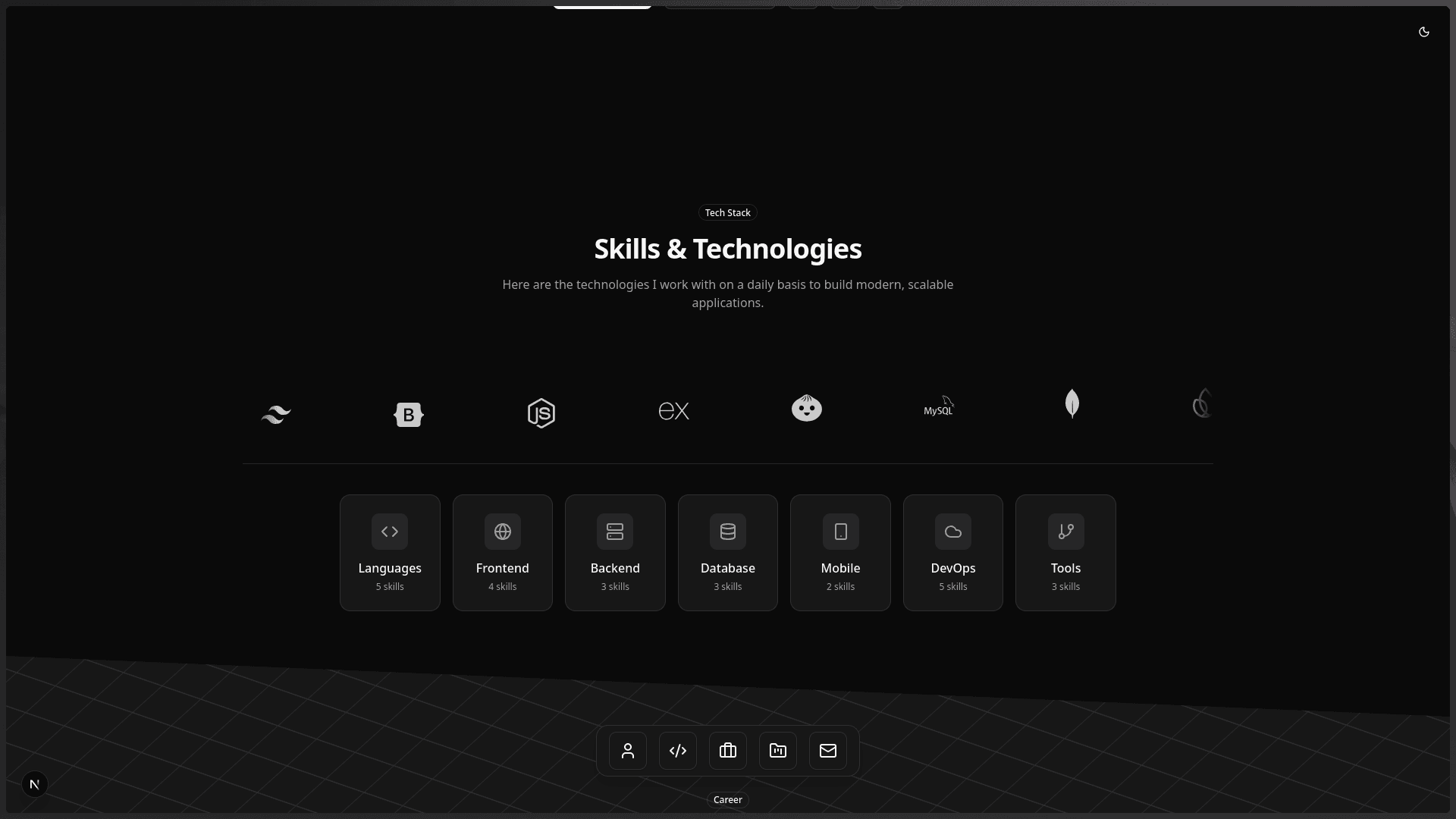 Portfolio v2.0 screenshot 2 of 3
